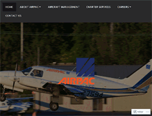 Tablet Screenshot of airpacairlines.com